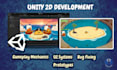 develop unity 2d gameplay mechanics and systems