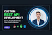 develop a custom rest apis using java spring boot
