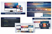 build a responsive HTML CSS landing page