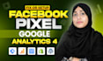 fix facebook meta pixel setup, ga4 ecommerce server side conversion API tracking