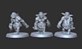 custom 3d dnd character model, tabletop rpg miniature stl for 3d printing