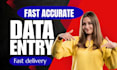 data entry typing work job, data entry work in excel, restaurant menu data entry