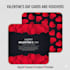create custom valentines day cards and couple illustration