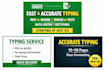 do fast and accurate typing, PDF to word, and retyping work