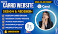 carrd website design carrd website, carrd landing page redesign carrd, card