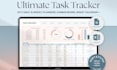 habit tracker spreadsheet budget google spreasheet excel CRM etsy spreadsheet