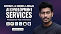 develop ai website, ai chatbot, ai web application, ai software , custom webapp