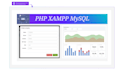 develop simple php project using xampp mysql