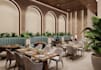 enscape 3d bistro restaurant,cafeteria,spacious layout,snack bar render, brewpub