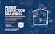 update texas permit drawings to address city correction comments