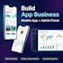 build mobile app with an admin panel for ios and android