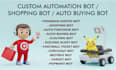develop auto purchase bot auto buying bot target bot bestbuy bot checkout bot