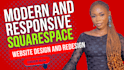 build squarespace ecommerce website redesign squarespace SEO optimization
