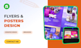 design your flyers and social media visuals