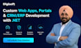 develop saas, CRM and erp using dot net