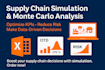 run monte carlo simulations to optimize your supply chain and inventory