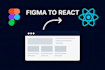 convert your figma design into a fast react website