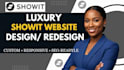 showit website design showit customization showit template redesign showit seo