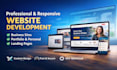 develop a professional responsive custom full stack website development