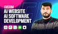 do ai web application, ai mobile app, ai software, ai saas
