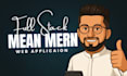 develop full stack web applications using mern, mean stack
