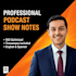 write professional and SEO optimized podcast show notes