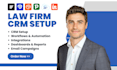 law firm CRM lead docket practicepanther smokeball pipedrive bitrix24 insightly