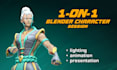 mentor your character presentation and animation in blender