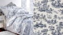 create traditional toile de jouy