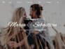 create wedding event website