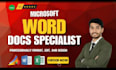 design, format, and edit word documents for you