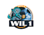 do make an modern custom river dragon logo