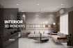 luxury interior 3d rendering