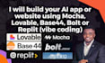 build your ai app, ai website using mocha lovable ai base44 bolt new replit ai