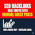 manual guest post backlinks with real traffic