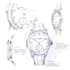 create custom 3d wristwatch cad design and technical drawing and animation