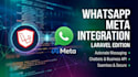 integrate whatsapp meta business API in laravel