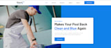 create swimming pool cleaning and maintenance website