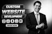 build your website as a full stack web developer