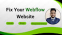 fix responsive issues in your webflow website in 24 hours