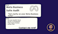 audit your meta business suite setup and tracking