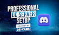 setup your discord server professionally