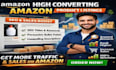 create high converting amazon product listings SEO optimized descriptions