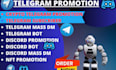 do token promotion, crypto telegram subscribers, telegram ads pump fun promotion
