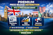 do premium press release distribution, uk press release distribution, us