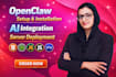 do open claw openclaw setup clawdbot n8n automation open claw install mac, vps