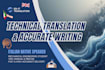 translate engineering manuals, patents and technical docs italian english
