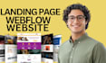 develop webflow website webflow landing page webflow expert, webflow animation