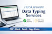 do simple  data entry and virtual assistant tasks