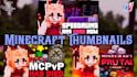 design viral minecraft youtube thumbnails